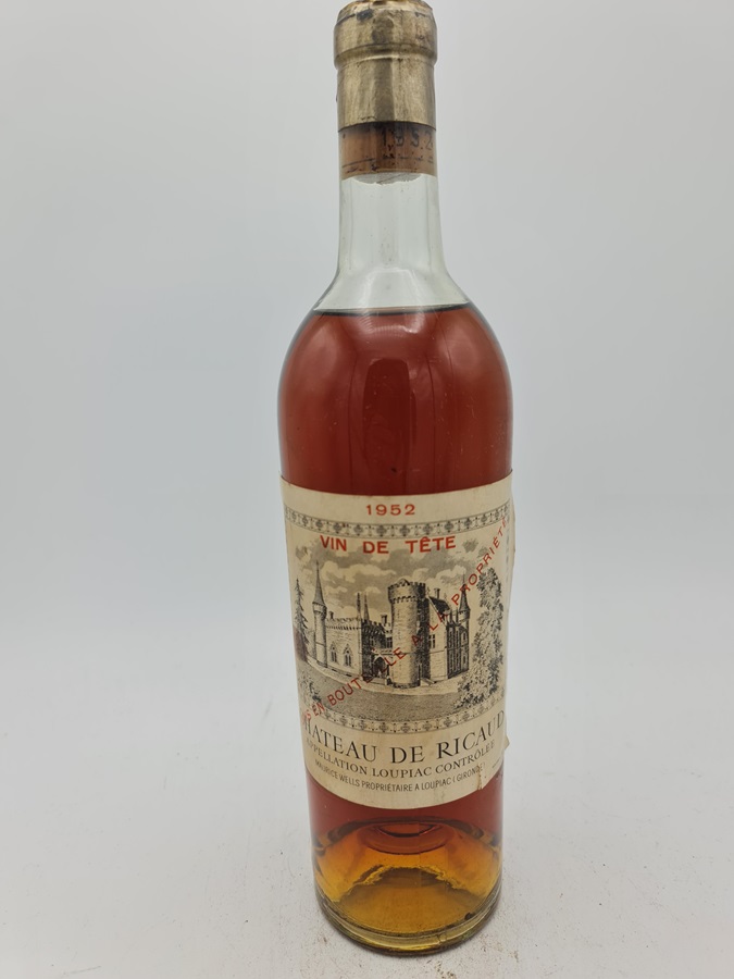 Château de Ricaud Louipac Vin de Tête 1952