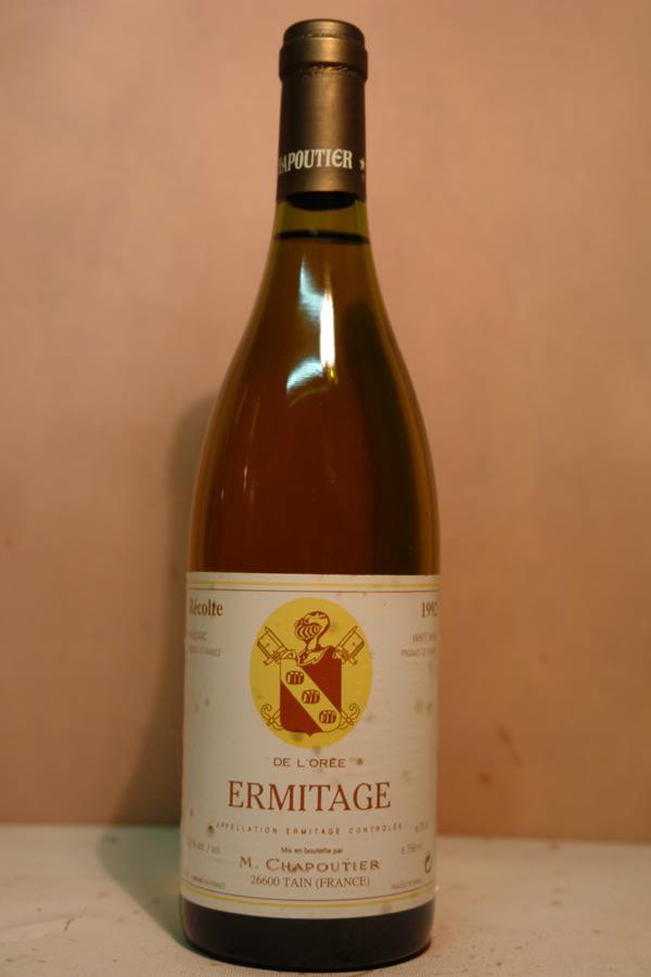 M. Chapoutier - Ermitage Blanc 'De L'Oree' 1992