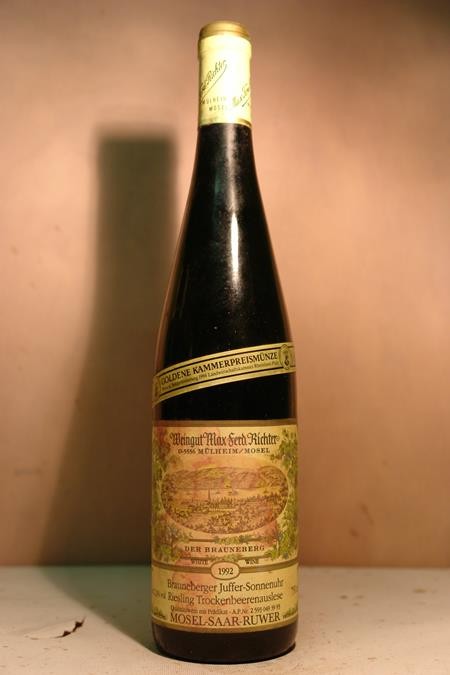Max Ferd. Richter - Brauneberger Juffer-Sonnenuhr Riesling Trockenbeerenauslese 1992