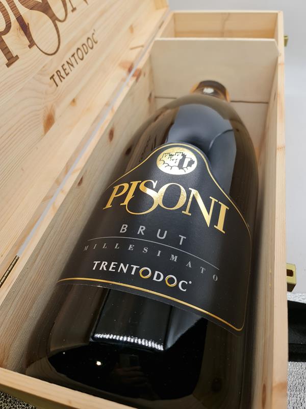 Pisoni Spumante brut Millesimato Metodo Classico 2018 IMPERIAL 6000ml OWC