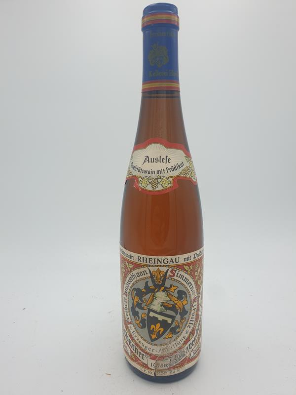 Freiherr Langwerth von Simmern - Erbacher Marcobrunn Riesling Auslese 1975