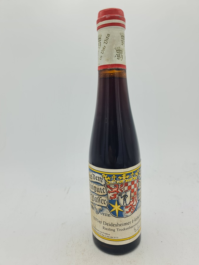 Dr. von Bassermann-Jordan - Deidesheimer Hohenmorgen Riesling Trockenbeerenauslese 1971 375ml