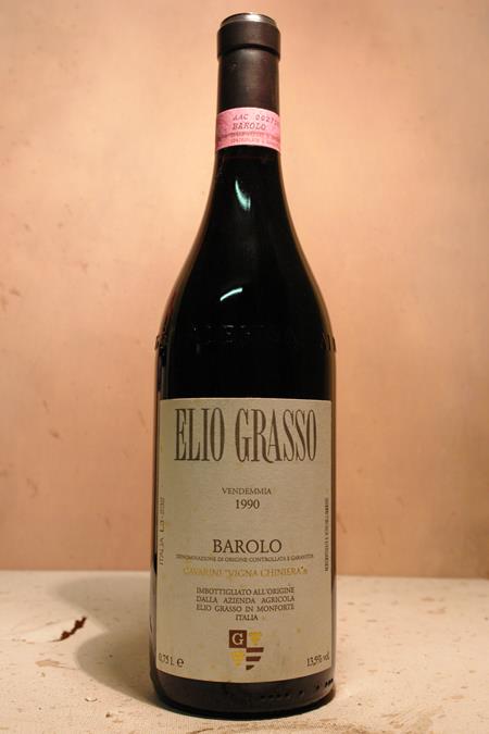 Elio Grasso - Barolo Gavarini Vigna Chiniera DOCG 1990