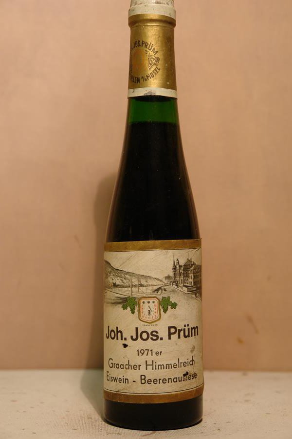 J. J. Prüm - Graacher Himmelreich Riesling Eiswein-Beerenauslese Goldkapsel 1971 375ml