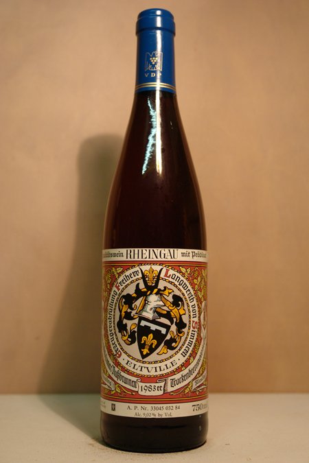 Freiherr Langwerth von Simmern - Hattenheimer Nussbrunnen Riesling Trockenbeerenauslese 1983