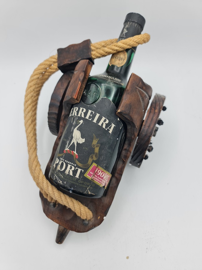 Ferreira - Vintage Port 'Duque de Braganca' 1900 inkl. Kanone