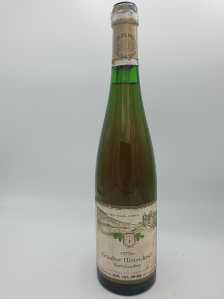 J. J. Prüm - Graacher Himmelreich Riesling Beerenauslese Goldkapsel 1970