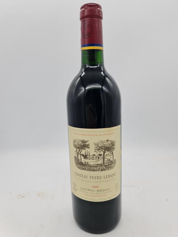 Château Peyre-Lebade Listrac Médoc Cru Bourgeois 1993