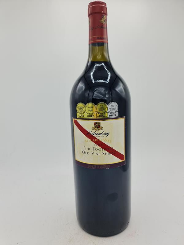 d'Arenberg The Footbolt Old Vine Shiraz 1998 MAGNUM 1500ml