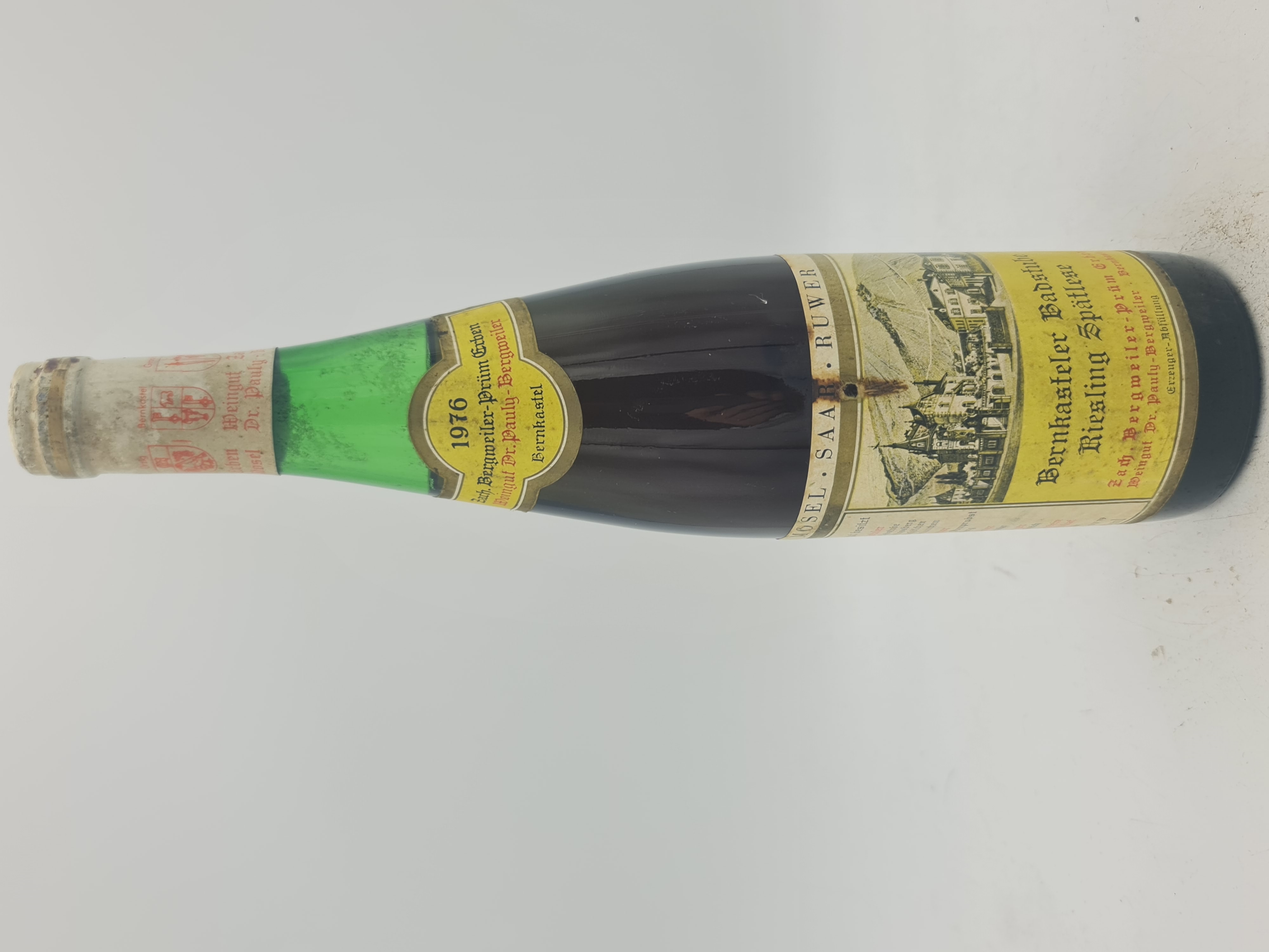 Dr. Pauly Bergweiler - Bernkasteler Badstube Riesling Spätlese 1976