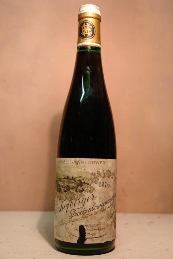 Egon Müller zu Scharzhof - Scharzhofberger Riesling Trockenbeerenauslese Goldkapsel 1976