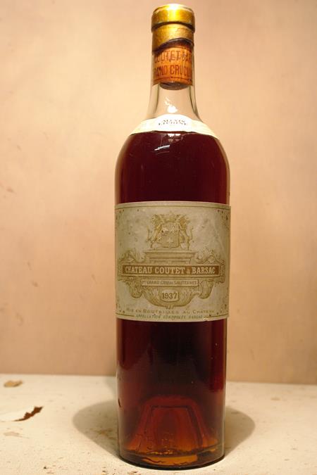 Château Coutet à Barsac 1937