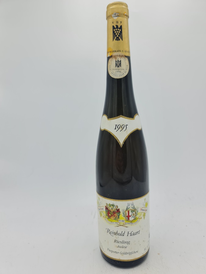 Reinhold Haart - Piesporter Goldtröpfchen Riesling Auslese Goldkapsel Versteigerungswein 1995