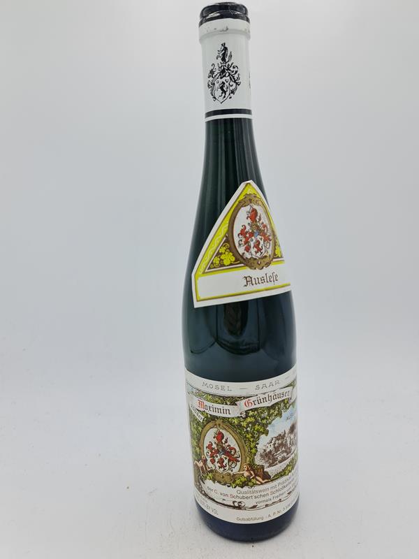C. von Schubertsche Schlosskellerei Maximin Grünhäuser Abtsberg Auslese 2004