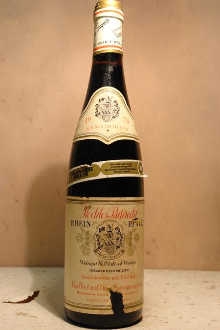 Koehler-Ruprecht - Kallstadter Saumagen Rieslaner Trockenbeerenauslese 1973