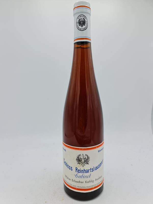 Schloss Reinhartshausen - Erbacher Kahlig Riesling Auslese 1934