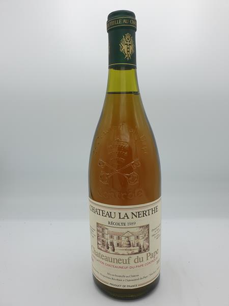 Château La Nerthe - Chateauneuf-du-Pape Blanc 1989