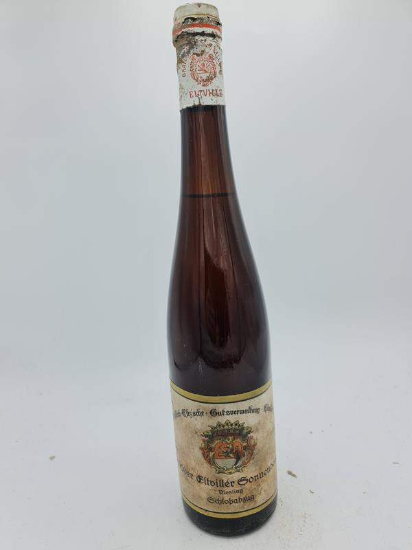 Schloss Eltz - Eltviller Sonnenberg Riesling Schlossabzug 1950