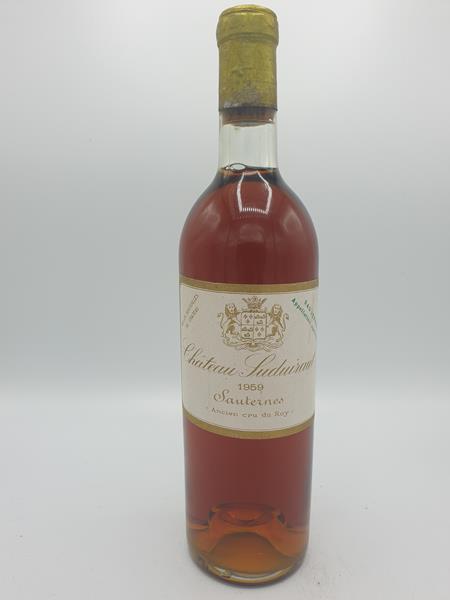 Château Suduiraut Sauternes 1959