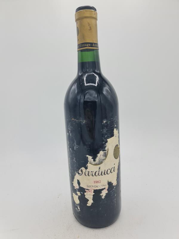 Parducci Cabernet Sauvignon 1982 - 1932 Sonderabfüllung zum 50. Geburtstag Mendocino County USA