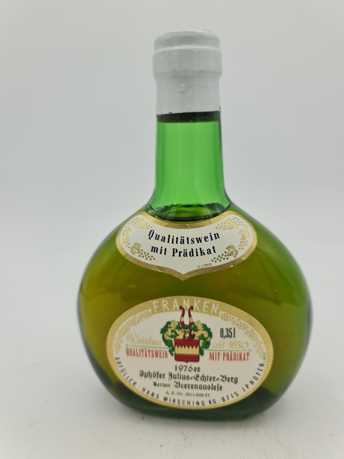 Weingut Hans Wirsching - Iphöfer Julius-Echter-Berg Kerner Beerenauslese 1976 375ml