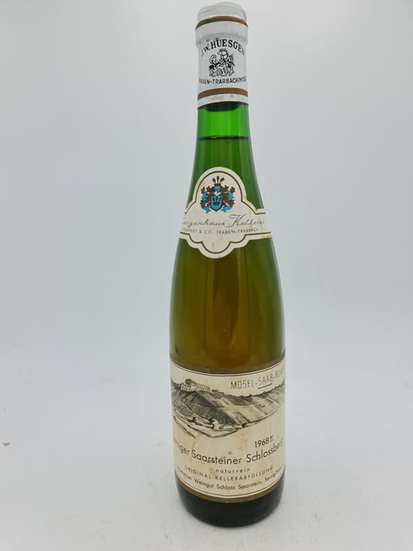 Schloss Saarstein - Serriger Schloss Saarsteiner Schlossberg Riesling naturrein 1968
