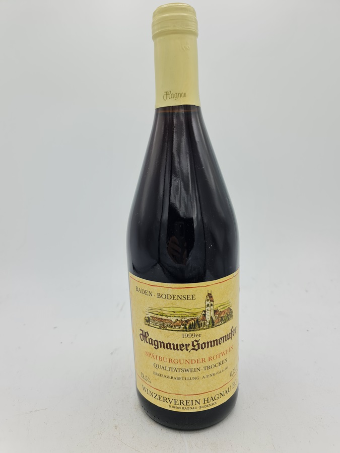Winzerverein Hagenau - Hagenauer Sonnenugr Spätburgunder trocken dry 1999