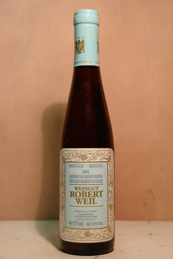 Robert Weil - Kiedricher Gräfenberg Riesling Trockenbeerenauslese 2001 375ml