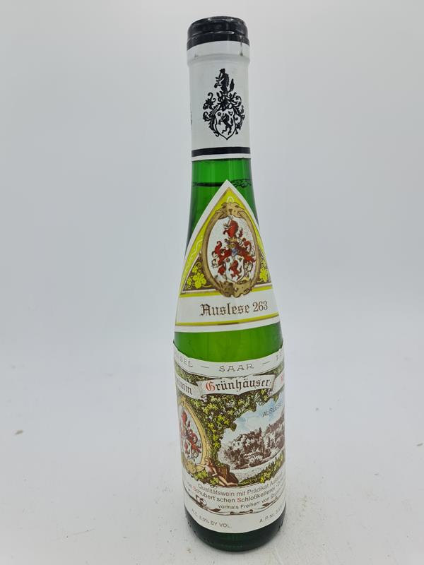 C. von Schubertsche Schlosskellerei Maximin Grünhäuser Abtsberg Auslese 263 1999  375ml