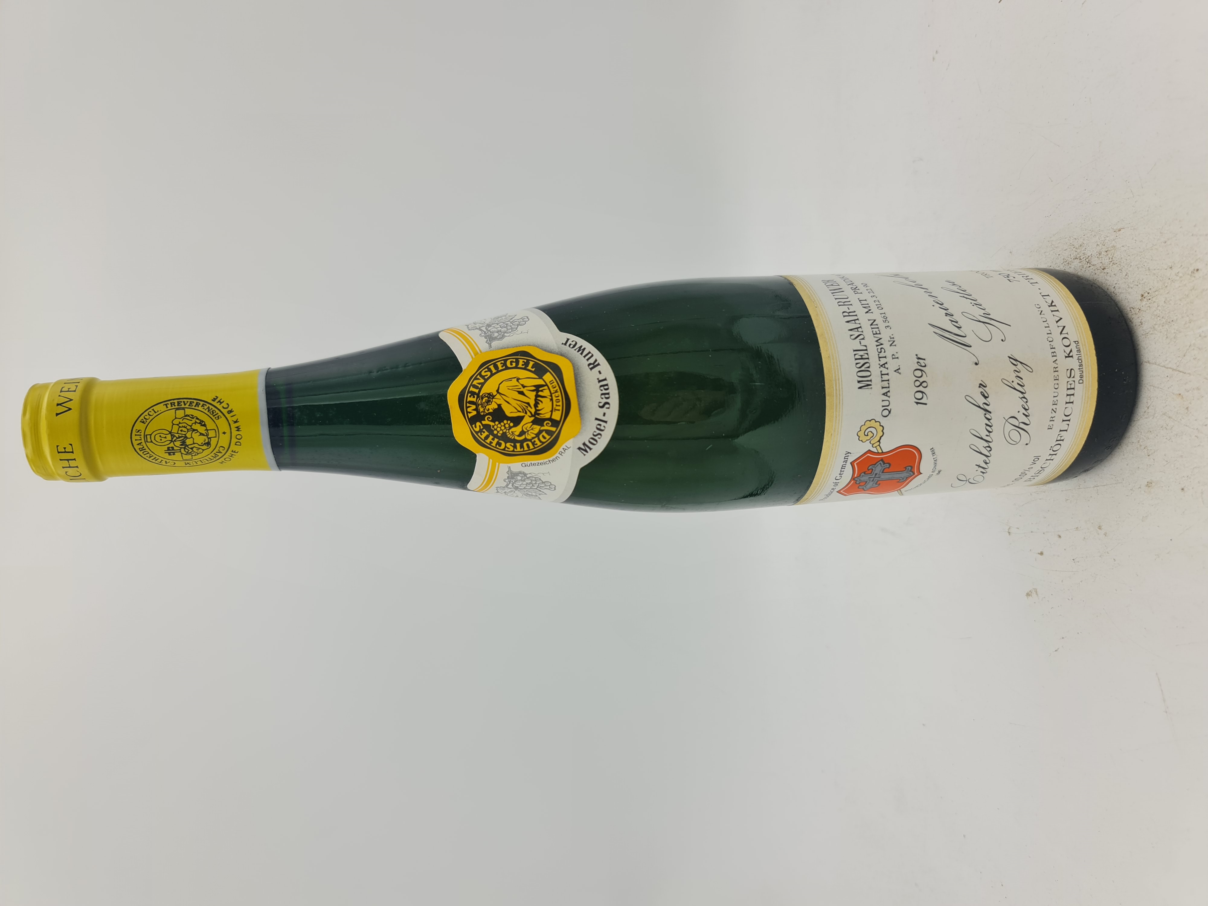 Bischöfliches Konvikt - Eitelsbacher Marienholz Riesling Spätlese trocken dry 1989