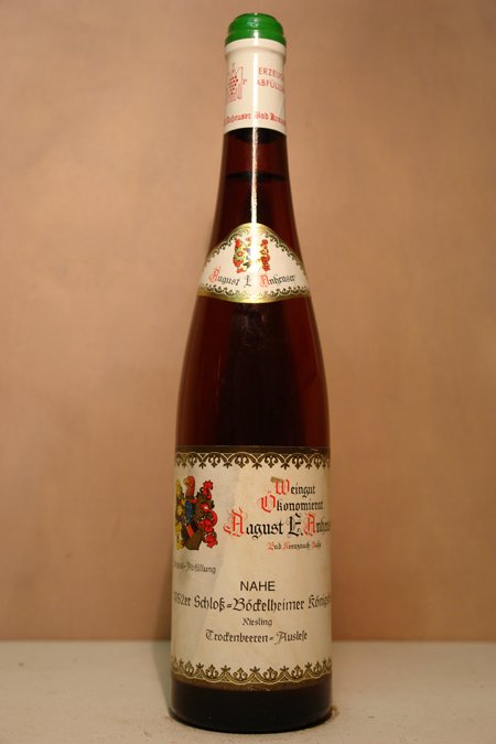August Anheuser - Schlossböckelheimer Königsfels Riesling Trockenbeerenauslese 1952