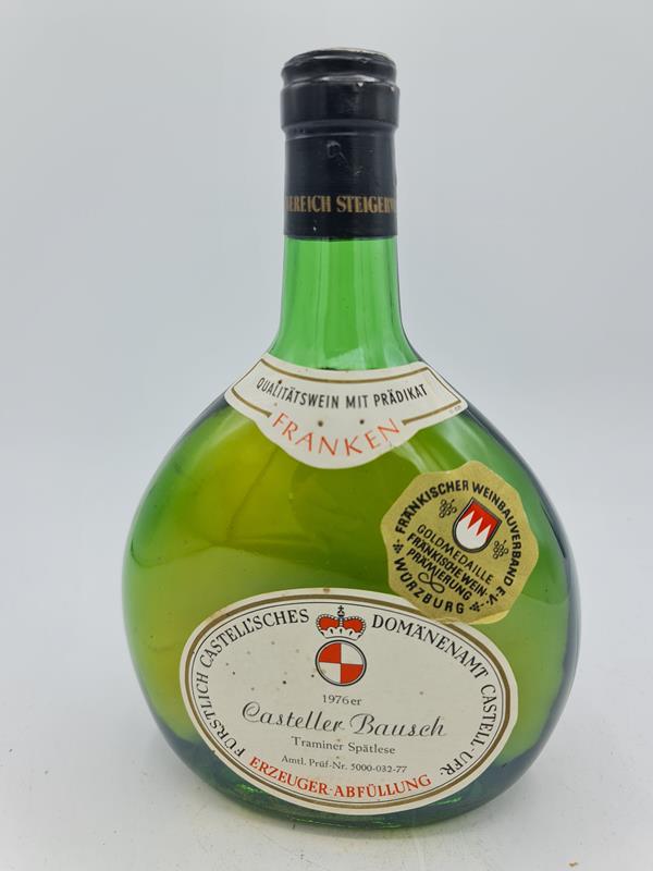 Fürstlich Castell´sches Domänenamt - Casteller Bausch Traminer Spätlese 1976