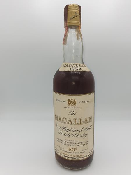 Macallan 1962 - Pure Highland Malt Whisky distilled 1962 80° proof 75cl Sherry Wood by Campbell & Hope Bottling with OC