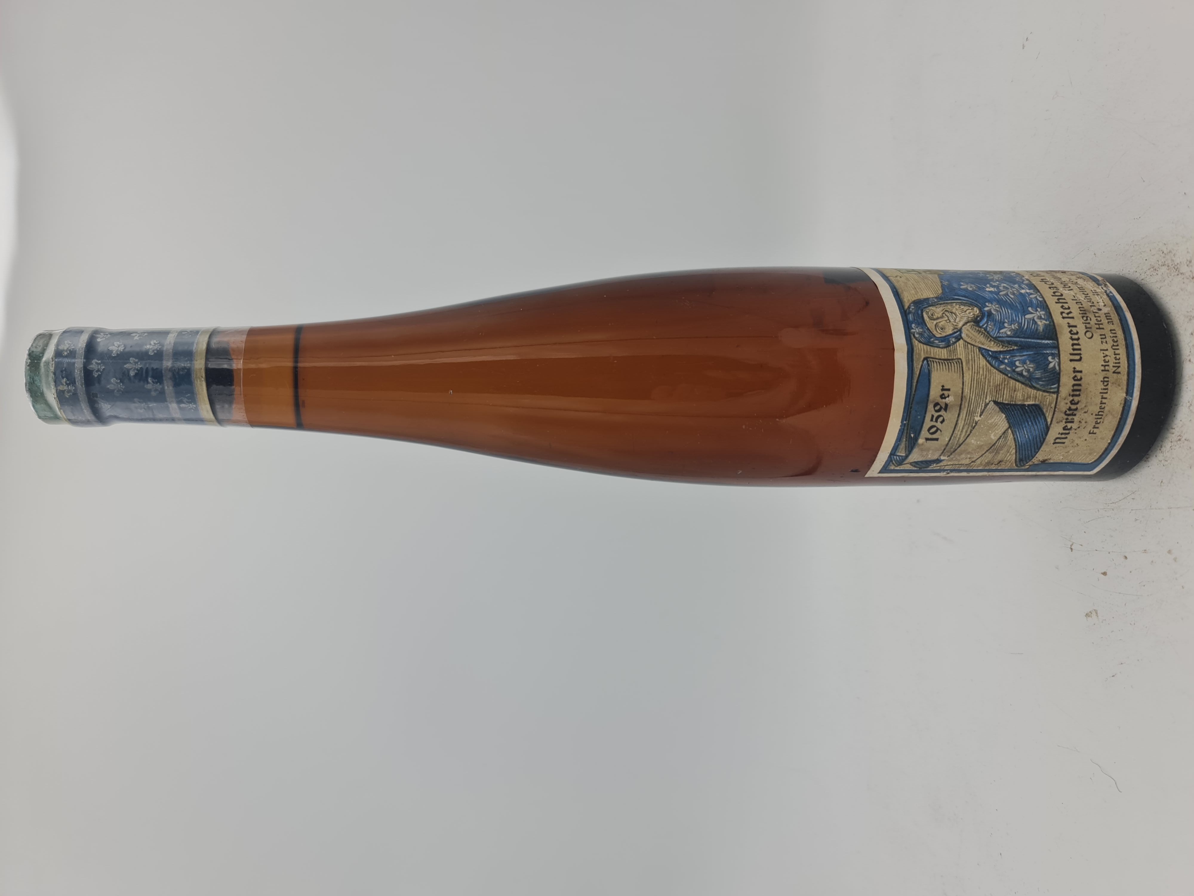 Freiherr Heyl zu Herrnsheim - Niersteiner Unterer Rehbach Riesling Spätlese Originalabfüllung 1952