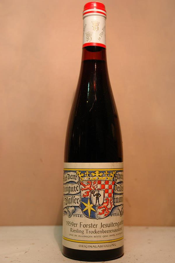 Dr. von Bassermann-Jordan - Forster Jesuitengarten Riesling Trockenbeerenauslese 1959