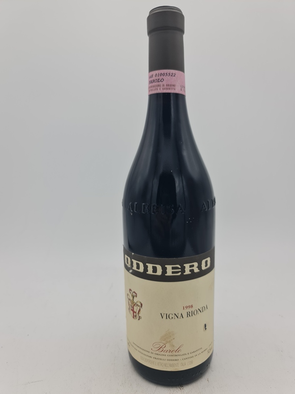 Poderi Oddero Vigna Rionda Barolo DOCG 1998