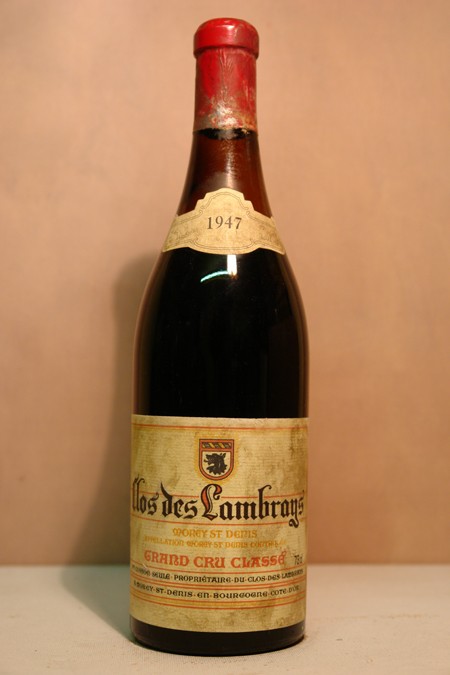 Cosson - Clos des Lambrays Grand Cru 1947