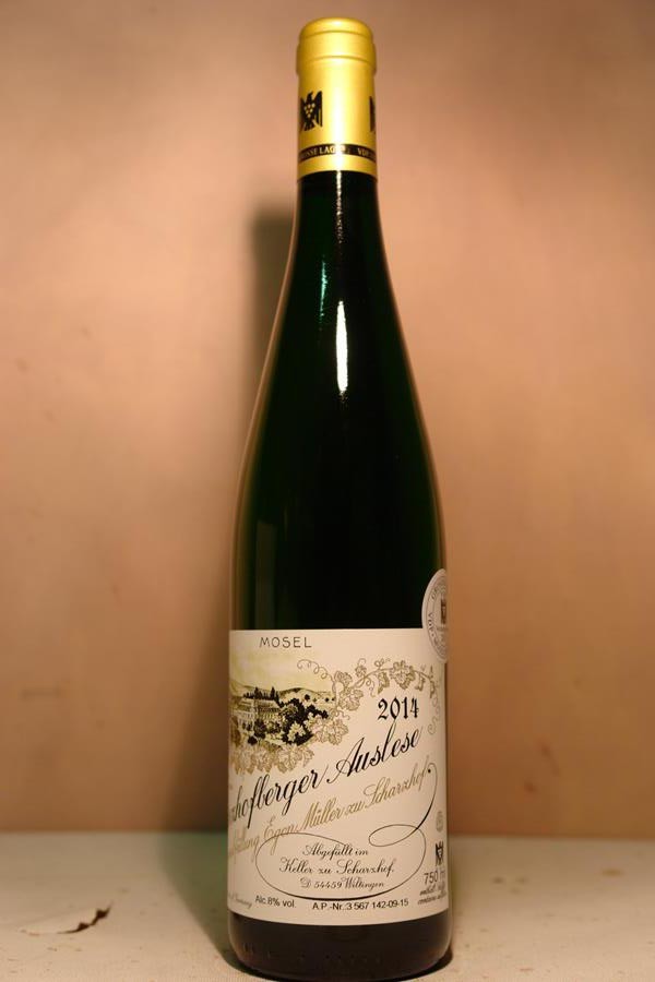 Egon Müller zu Scharzhof - Scharzhofberger Riesling Auslese Goldkapsel Versteigerungswein 2014