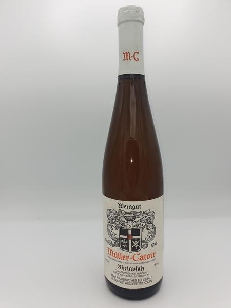 Müller-Catoir - Mussbacher Eselshaut Rieslaner Auslese trocken dry 1988