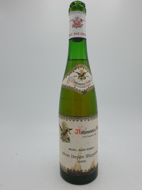 Weingut August Anheuser - Ürziger Würzgarten Riesling Spätlese 1961