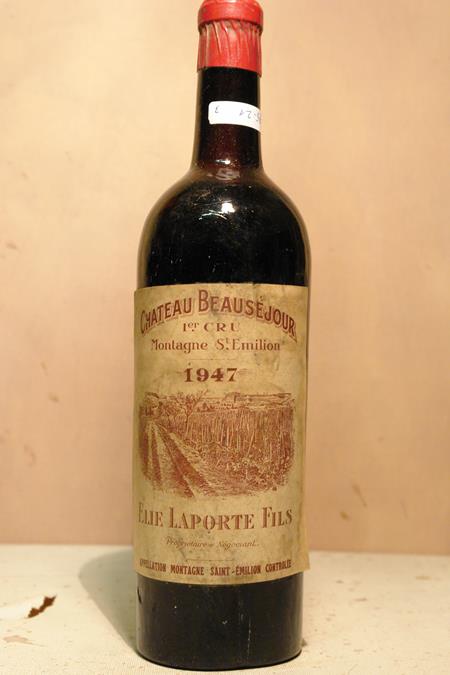 Château Beauséjour St. Emilion 1er Cru Classé 1947