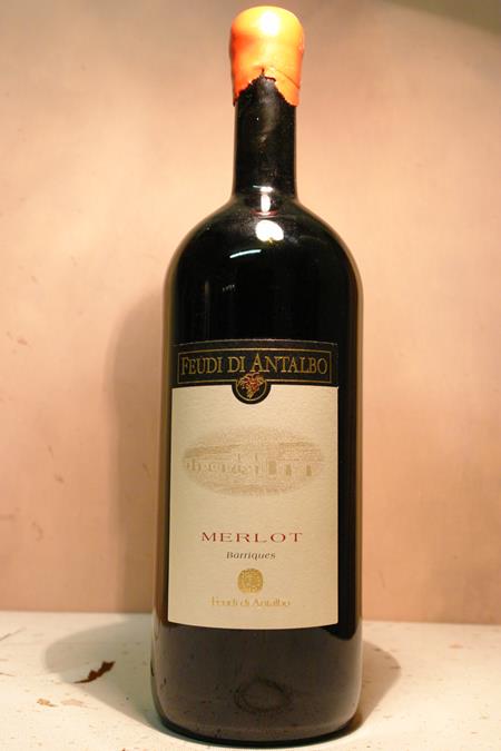 Feudi di Antalbo Merlot Barriques Sicilia 2001 MAGNUM 1500ml