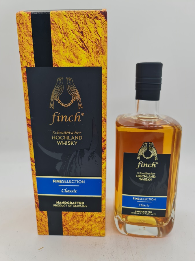 Finch 5 Jahre alt Schwäbischer Hochland Whisky FINESELECTION Classic 40,0% alc by vol 500ml OC