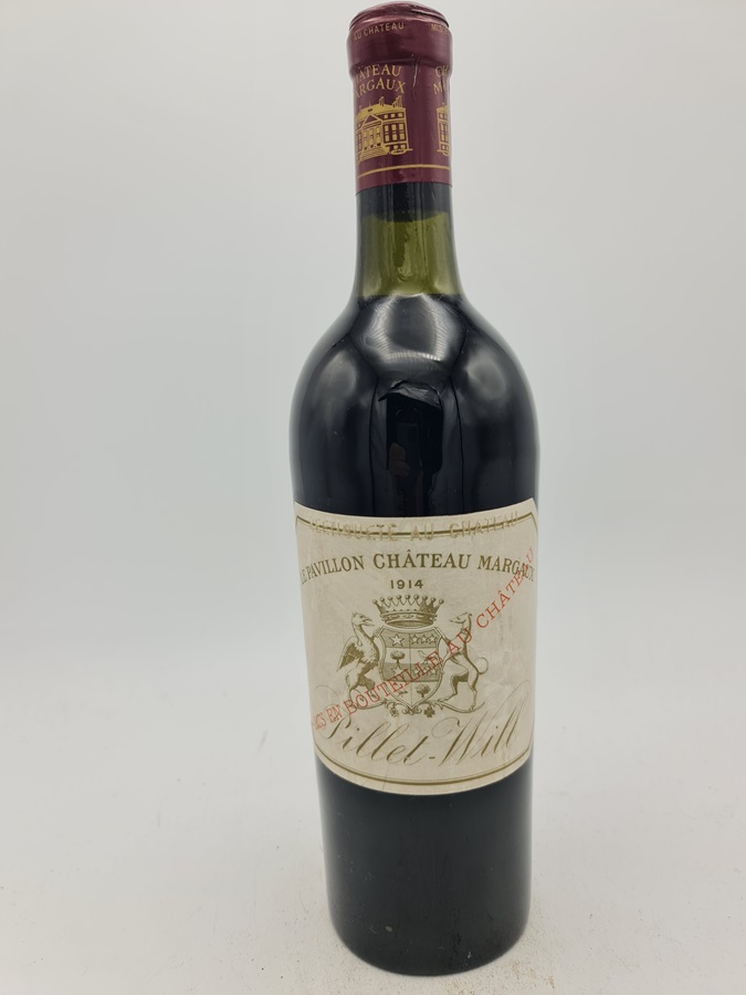 Château Margaux 1914 'rebouchage au Château'