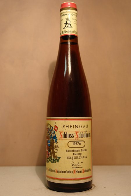 Schloss Schönborn - Hattenheimer Hassel Riesling Beerenauslese 1967
