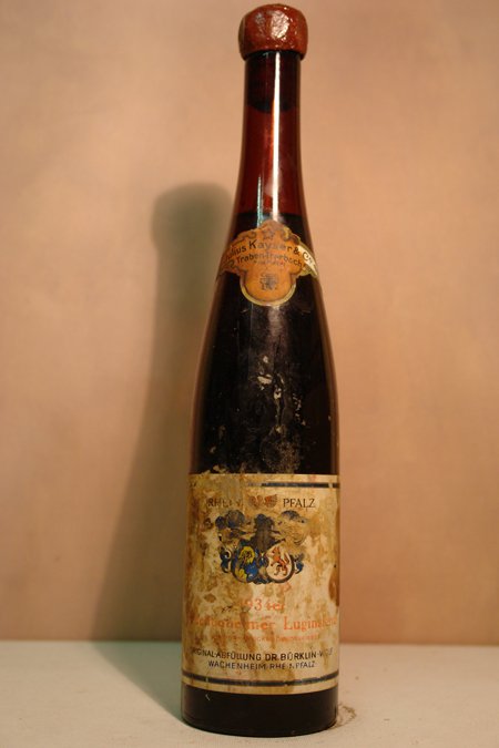 Dr. Bürklin Wolf - Wachenheimer Luginsland Riesling Trockenbeerenauslese 1934