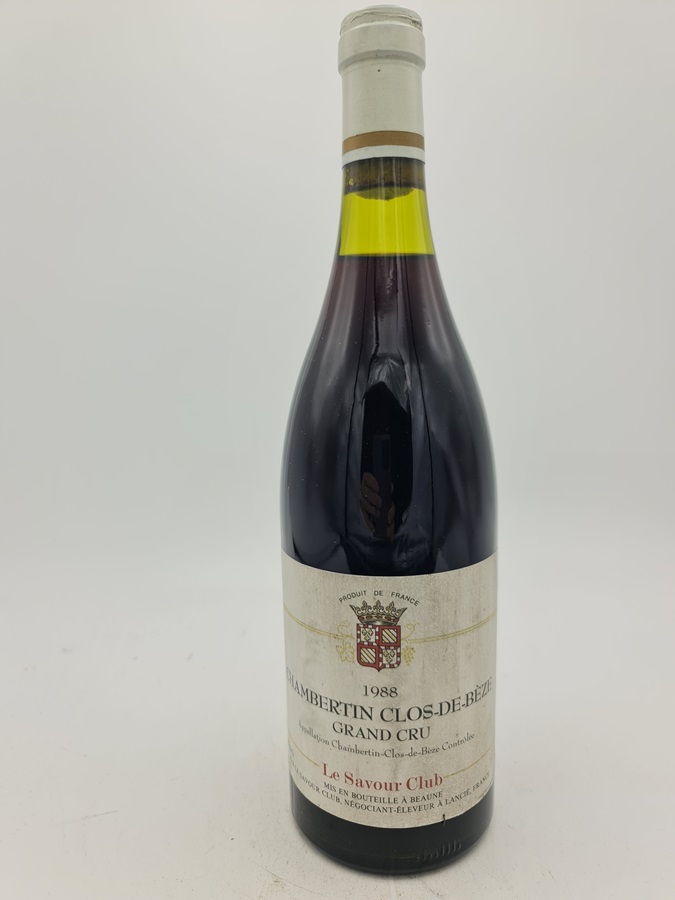 Le Savour Club - Chambertin Clos de Bèze 'Grand Cru' 1988