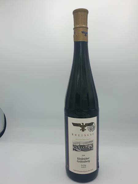 Hessische Staatsweingüter Kloster Eberbach - Kiedricher Gräfenberg Riesling Auslese Goldkapsel Versteigerungswein 1996