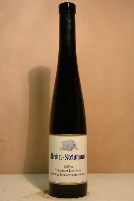 Becker-Steinhauer - Veldenzer Kirchberg Riesling Trockenbeerenauslese 2005 375ml