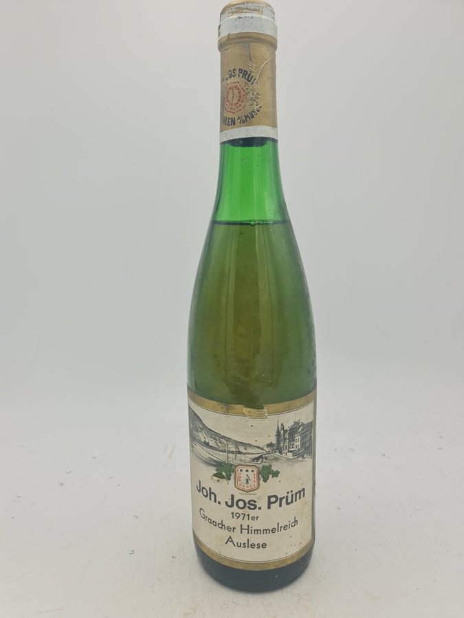J. J. Prüm - Graacher Himmelreich Riesling Auslese Goldkapsel 1971